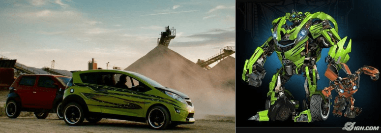 Chevy Spark Transformers