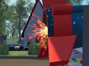 Toy story rocket car