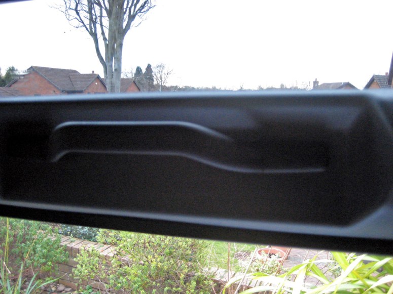 Defender rear passenger view