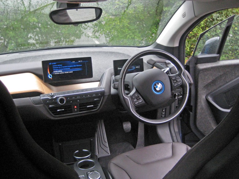 BMW i3 Dash rearview