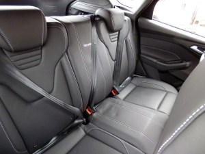 Focus ST-3 rear seats