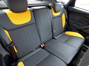 Focus ST-2 rear seats