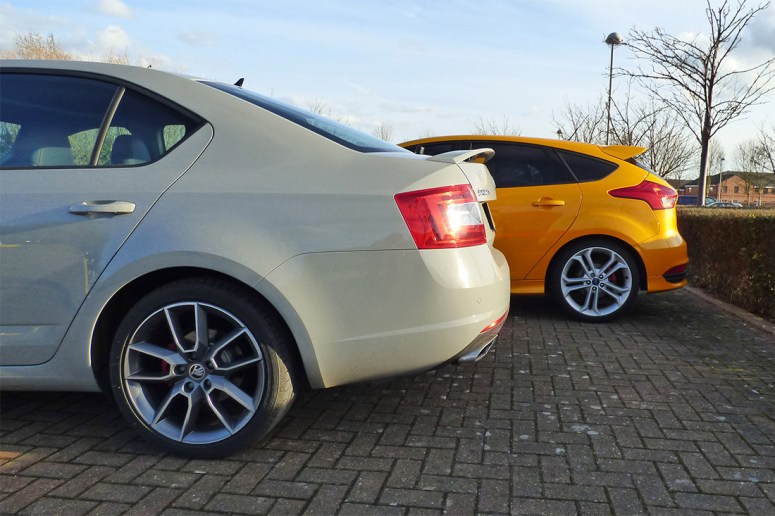 Skoda Octavia vRS 2.0 TDI 184 4x4 vs Focus ST