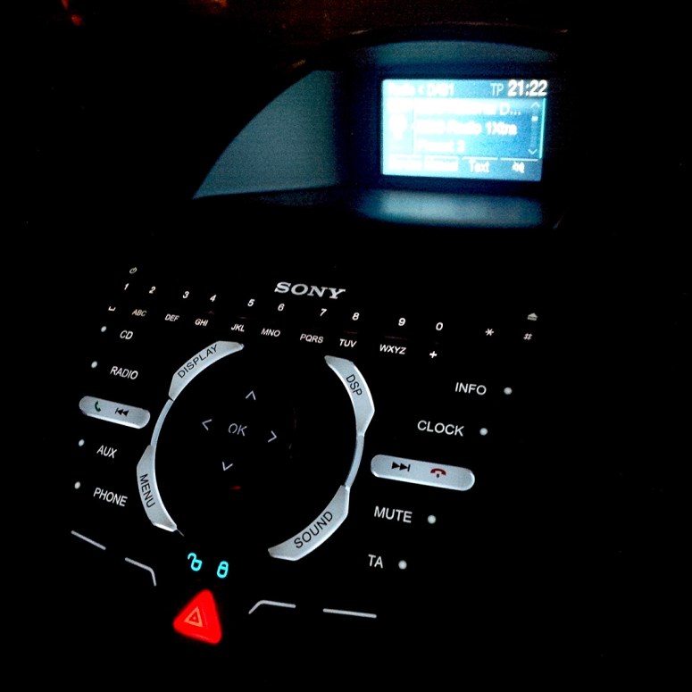 Ford Fiesta ST-2 Sony stereo non-sat-nav