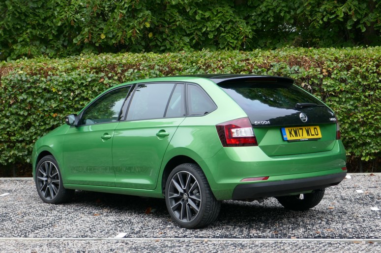 Skoda Rapid Spaceback SE Sport 1.0 green